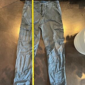 Men's Blue/Gray Cargo Pants